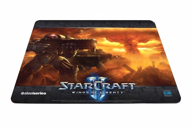 SteelSeries QCK Limited Edition - StarCraft II - Marine Edition