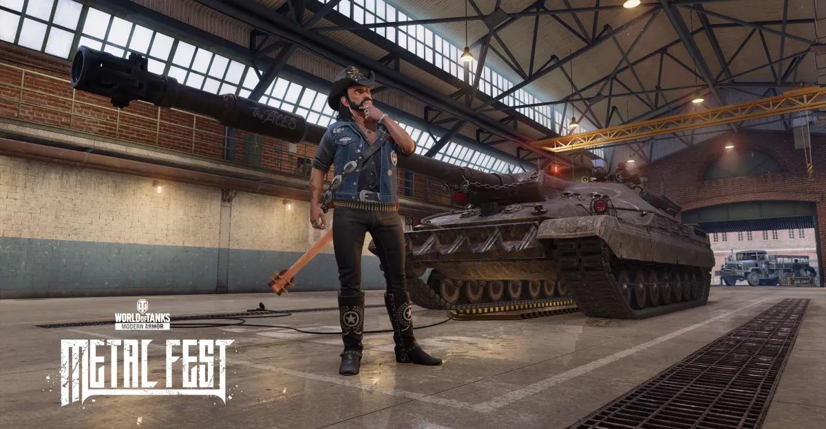 Tvůrci konzolových World of Tanks přináší do hry pomocí AI hlas Lemmyho Kilmistera z Motorhead