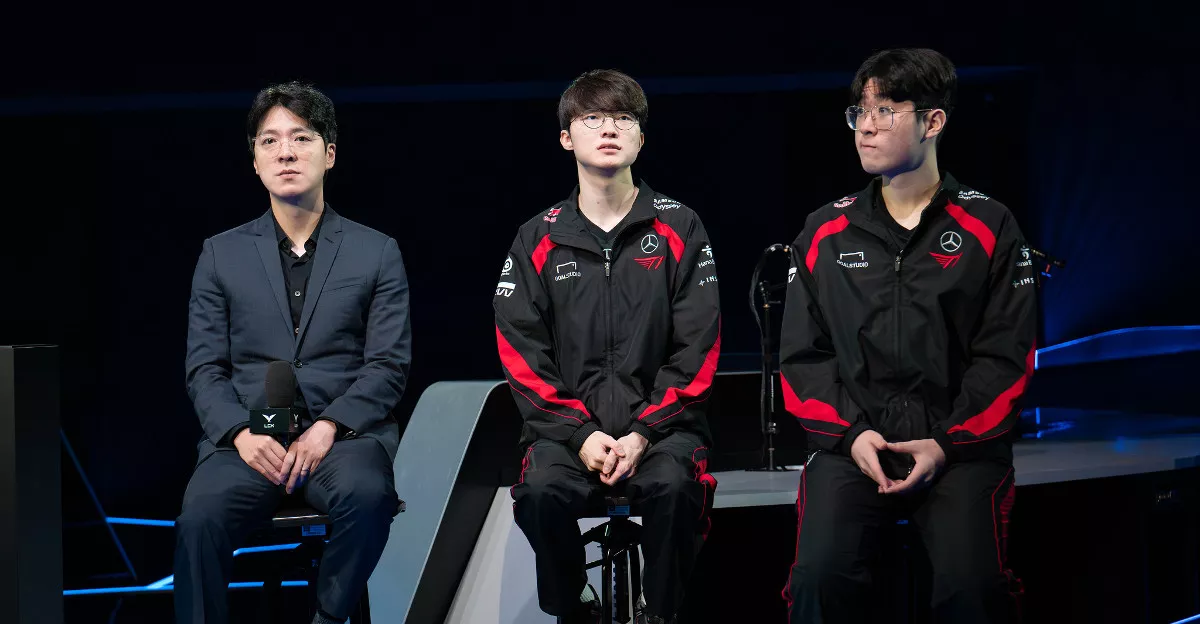 T1 kkOma, T1 Faker a T1 Zeus