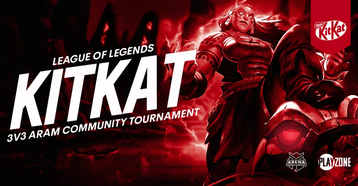 KitKat League of Legends turnaj powered by Entropiq