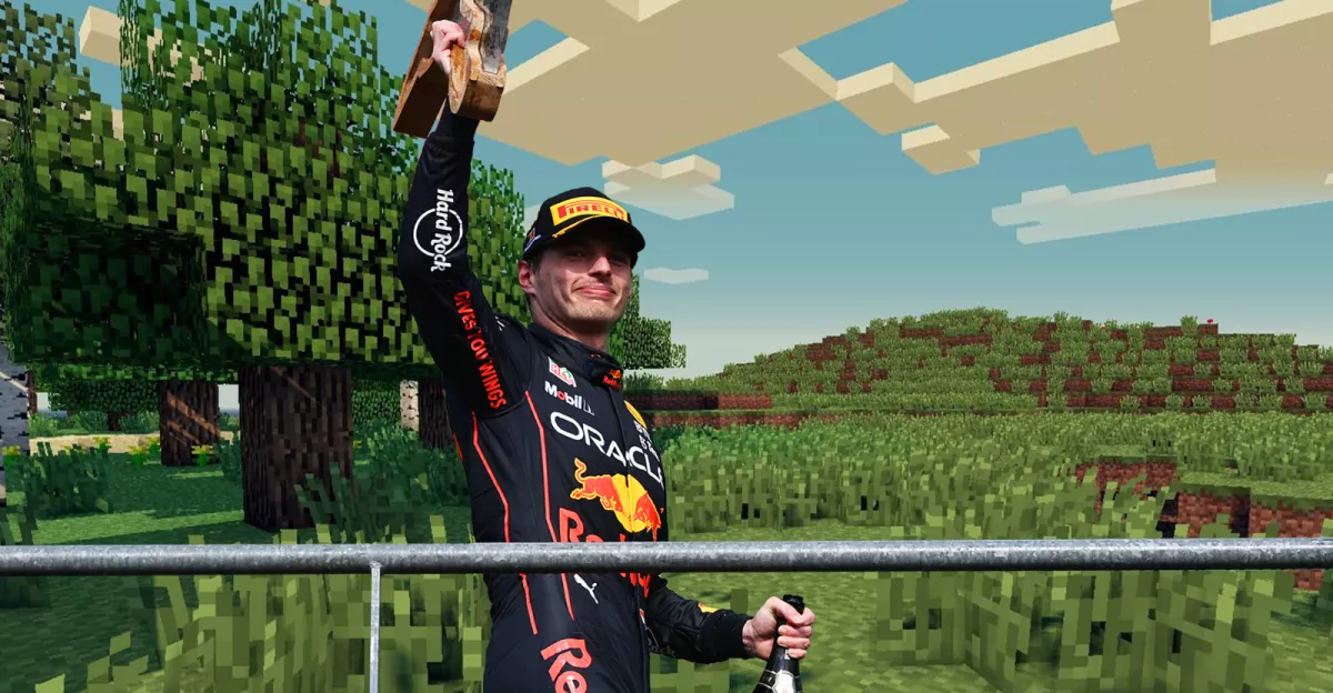 Max Verstappen a jeho vášeň pro Minecraft