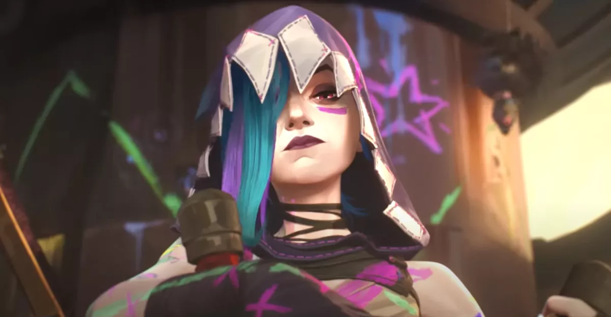 Jinx z druhé série Arcane