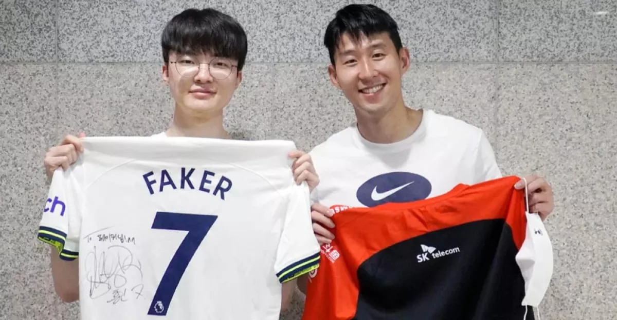 T1 Faker a Heung-Min Son