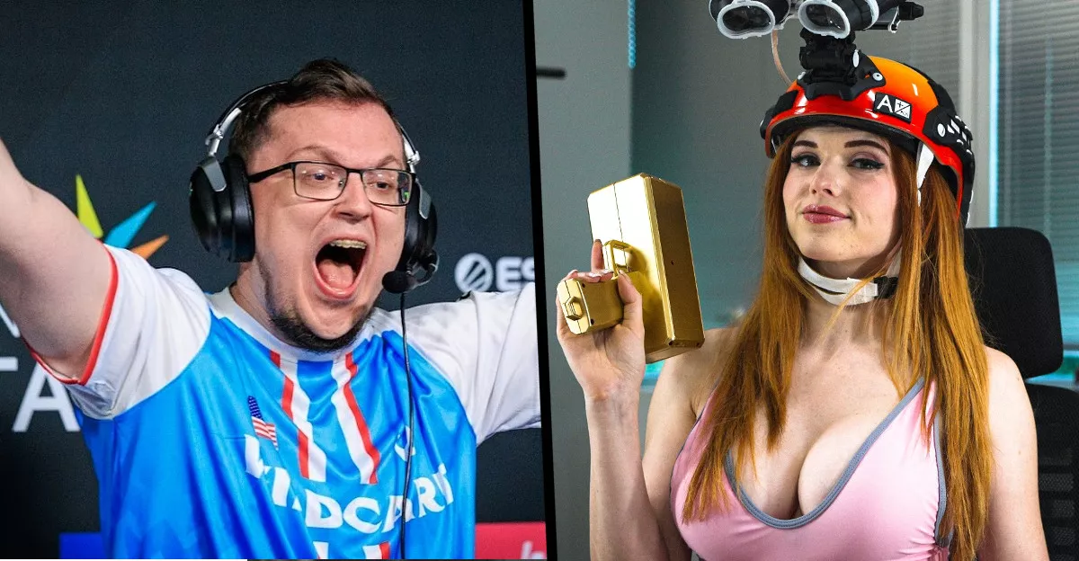 Amouranth jako spolumajitelka týmu Wildcard