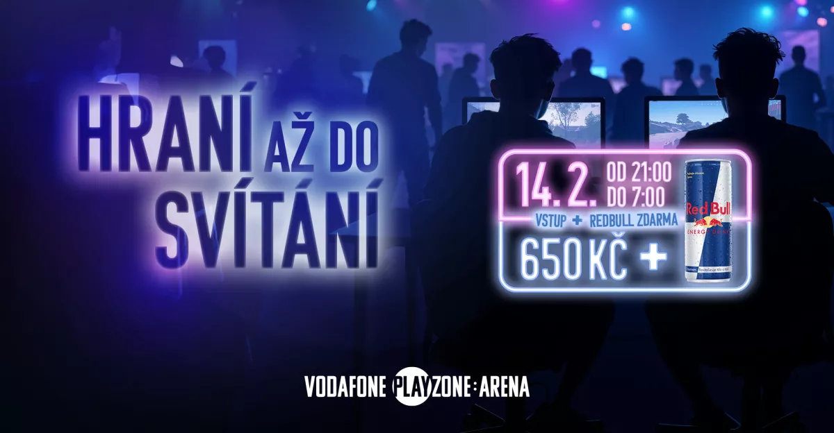 Noční LANka ve Vodafone PLAYzone Areně