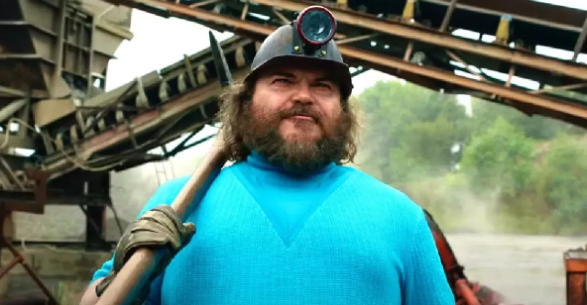 Jack Black jako Steve ve filmu Minecraft