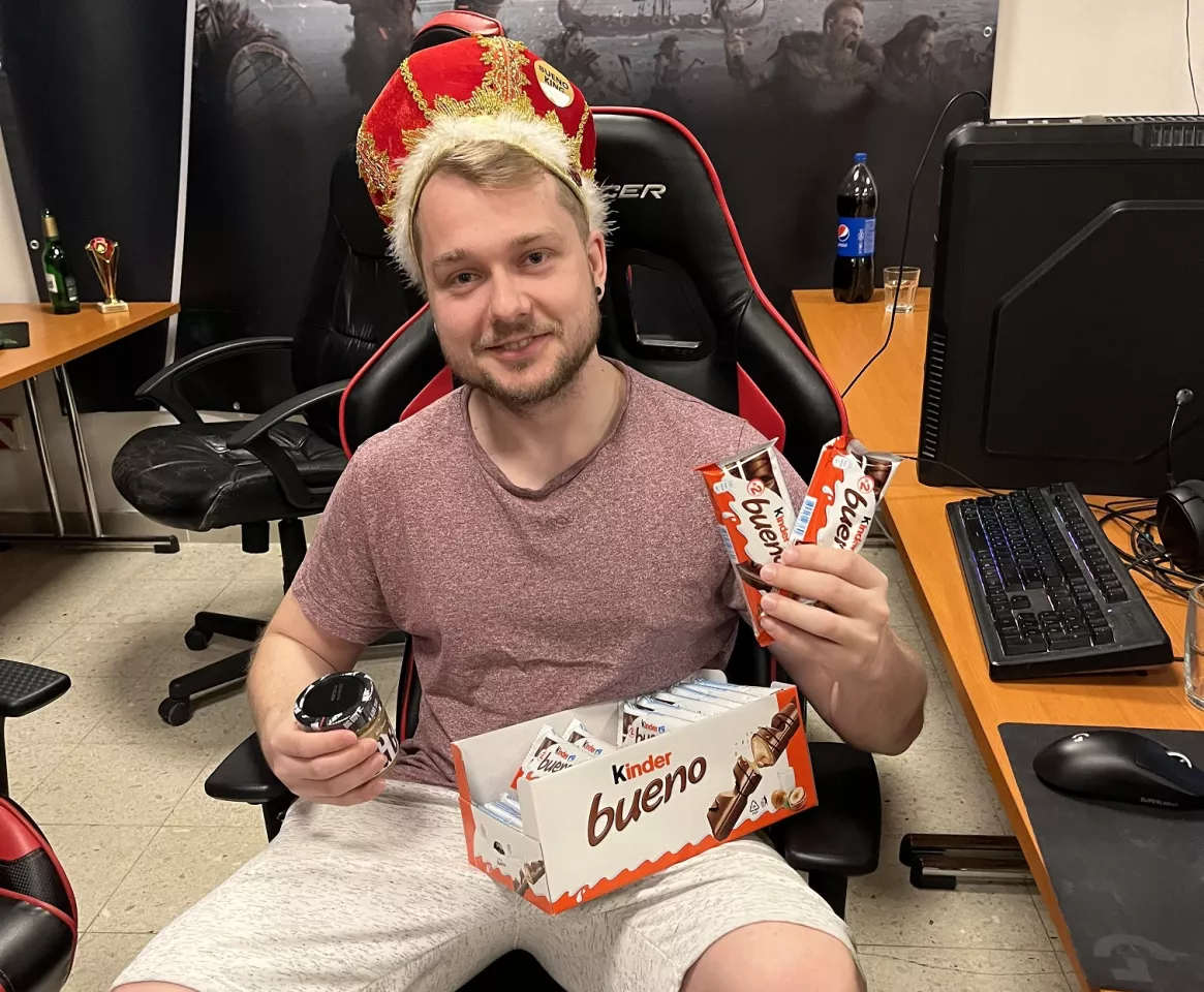 Vítěz soutěže King Bueno na Heroes 3 srazu 2024