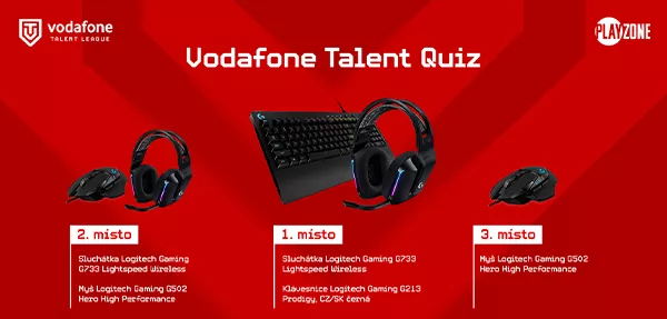 Vodafone Talent Quiz Landing