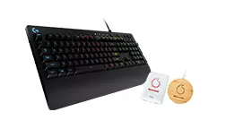 Klávesnice Logitech Gaming G213 Prodigy, CZ/SK černá + Powerbanka a nabíječka Vodafone