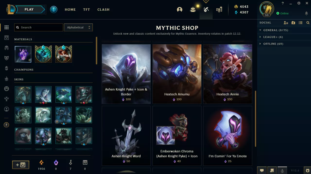 Hextech Shop