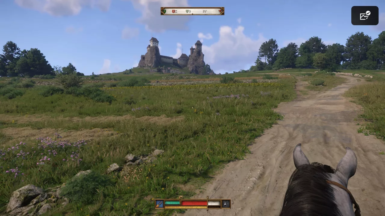 V okolí hradu Trosky se odehrává prvních zhruba 10 hodin v Kingdom Come: Deliverance II.