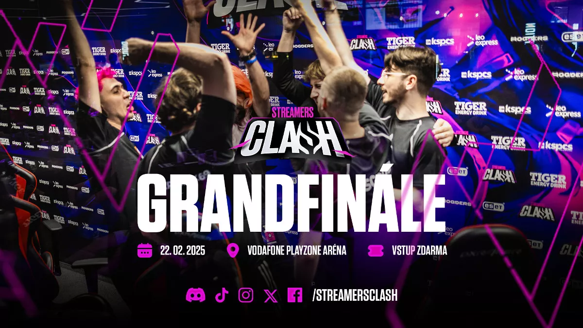 Grandfinále Streamers Clash 22. února