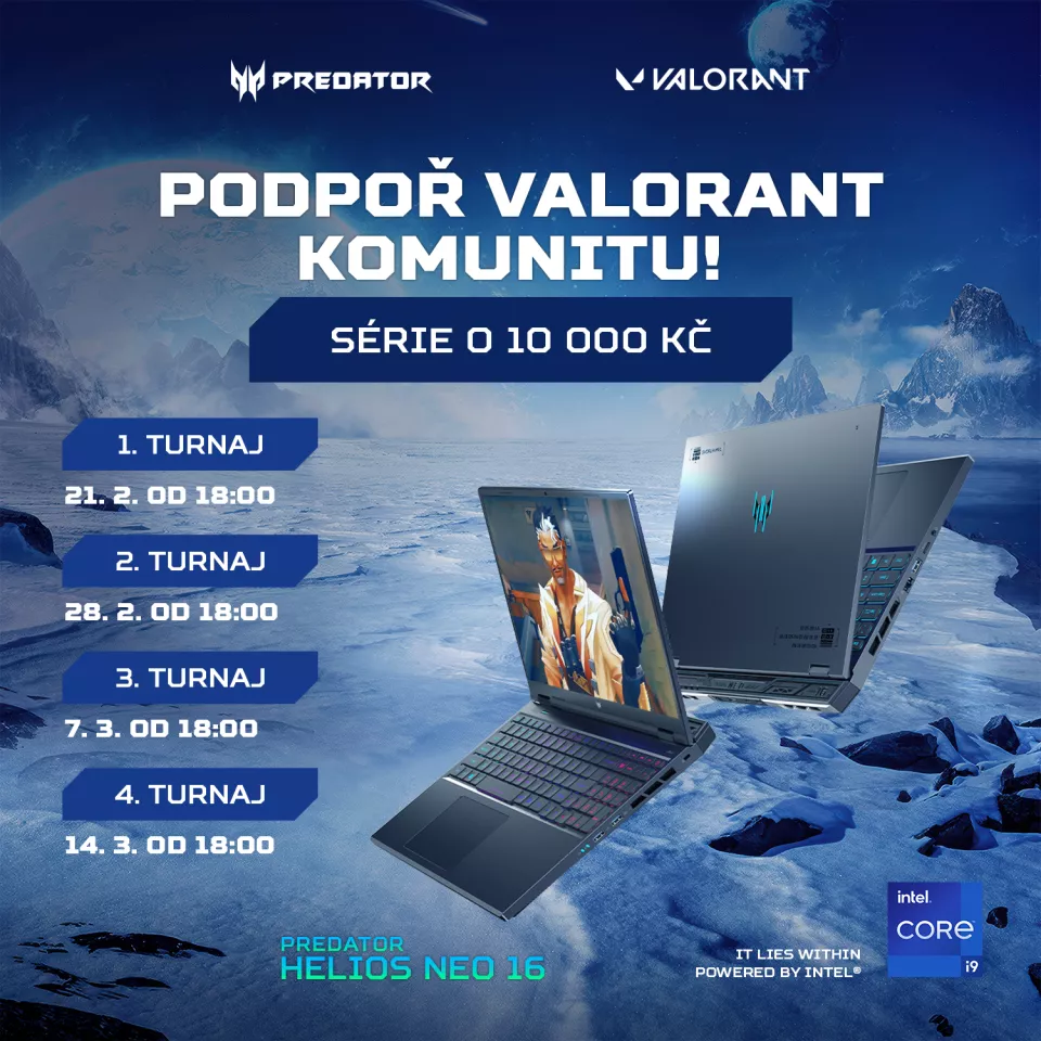 Valorant powered by Predator