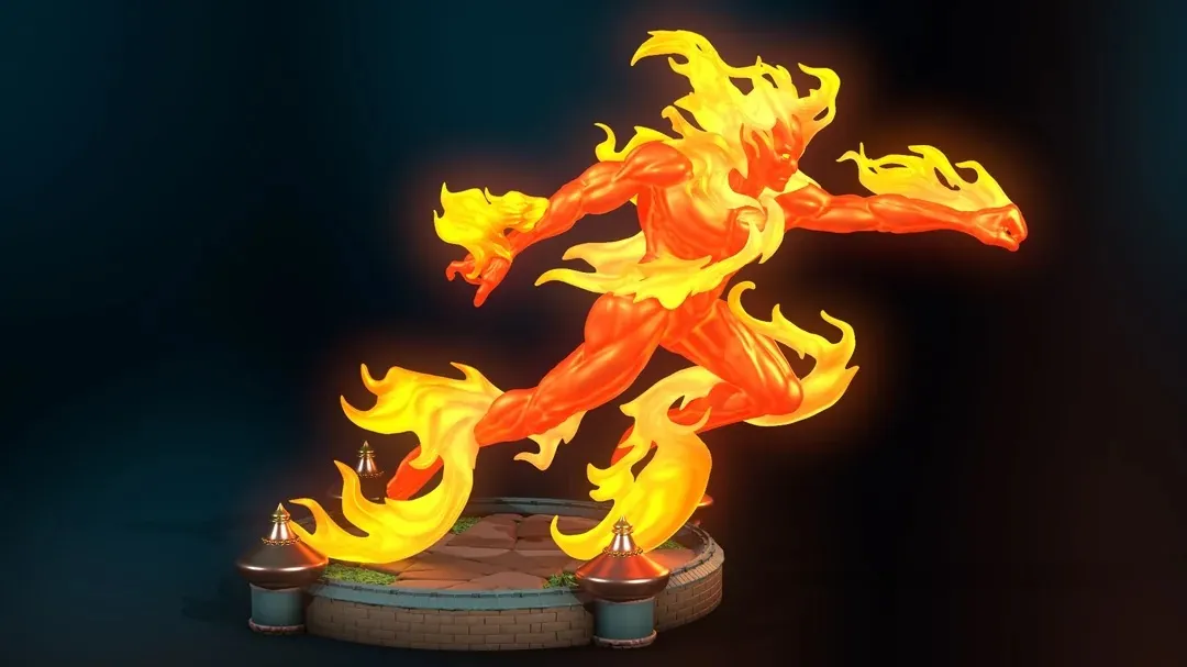 Fire elemental v Heroes III