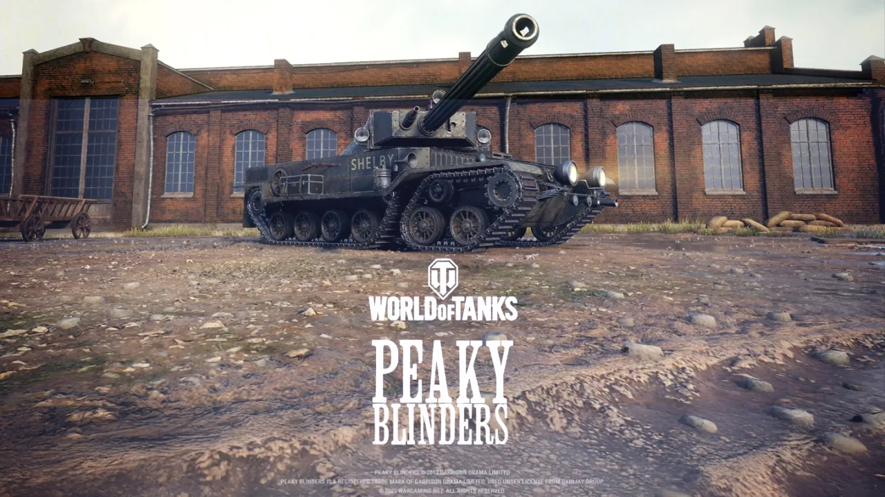 Kultovní seriál Peaky Blinders se dostává do World of Tanks.